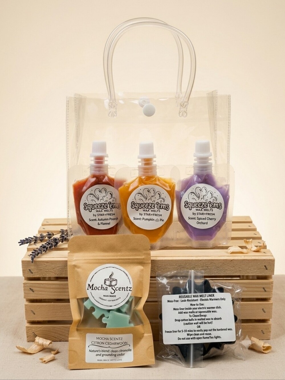 BUY NOW | Deluxe Wax Melt Tote | LIMITED TIME - Picture 2 of 2